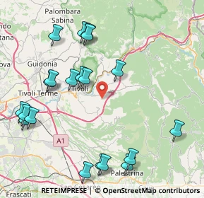 Mappa Via dei Gelsi, 00019 Tivoli RM, Italia (10.2665)