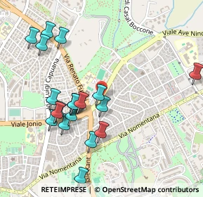 Mappa Via Ugo Ojetti, 00137 Roma RM, Italia (0.545)