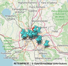 Mappa Via Ugo Ojetti, 00137 Roma RM, Italia (9.192)