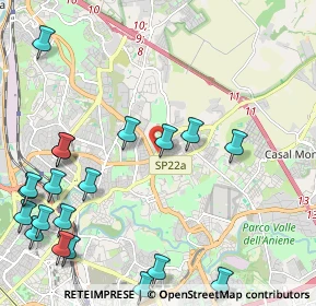 Mappa Via Ugo Ojetti, 00137 Roma RM, Italia (3.053)