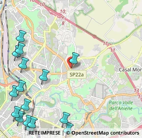 Mappa Via Ugo Ojetti, 00137 Roma RM, Italia (3.48063)