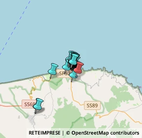 Mappa Via Torretta, 71010 Peschici FG, Italia (1.101)