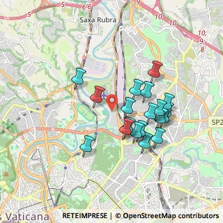 Mappa Via Gaiole in Chianti, 00191 Roma RM, Italia (1.66)