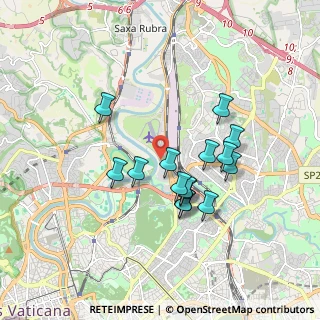 Mappa Via Gaiole in Chianti, 00191 Roma RM, Italia (1.60267)