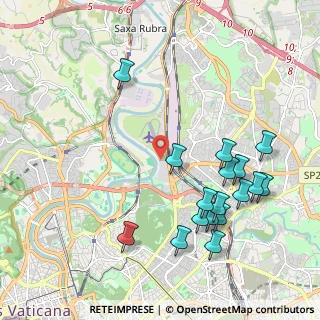 Mappa Via Gaiole in Chianti, 00191 Roma RM, Italia (2.40647)