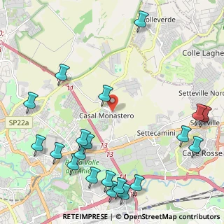 Mappa Via Giacomo di Palombara, 00131 Roma RM, Italia (3.076)