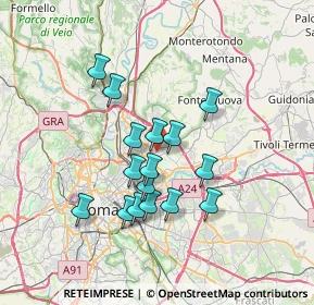 Mappa , 00137 Roma RM, Italia (6.22625)