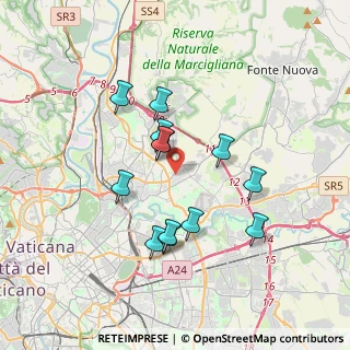 Mappa , 00137 Roma RM, Italia (3.29462)
