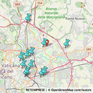 Mappa , 00137 Roma RM, Italia (5.25417)
