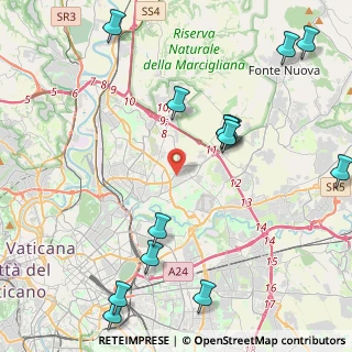 Mappa , 00137 Roma RM, Italia (5.67643)