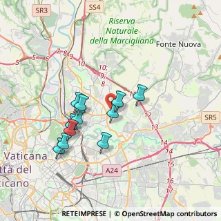 Mappa , 00137 Roma RM, Italia (3.31909)