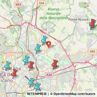 Mappa , 00137 Roma RM, Italia (6.22583)