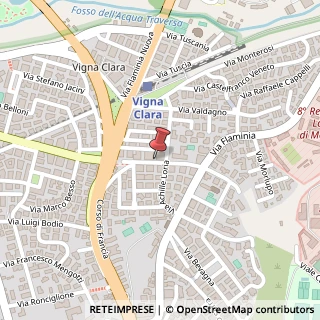 Mappa Via Francesco Saverio Nitti, 21, 00191 Roma, Roma (Lazio)