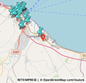 Mappa 86042 Campomarino CB, Italia (6.235)