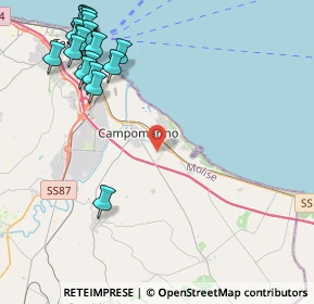 Mappa 86042 Campomarino CB, Italia (6.048)