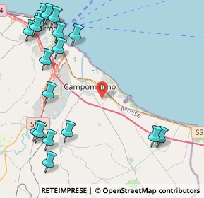 Mappa 86042 Campomarino CB, Italia (6.28111)