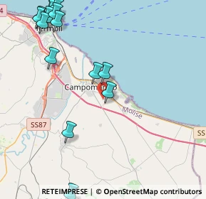 Mappa 86042 Campomarino CB, Italia (5.88133)