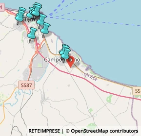 Mappa 86042 Campomarino CB, Italia (5.52077)