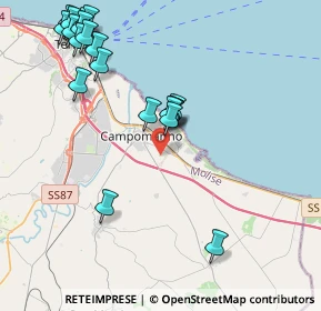 Mappa 86042 Campomarino CB, Italia (4.9475)