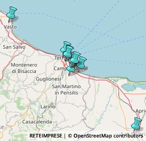 Mappa 86042 Campomarino CB, Italia (18.97727)