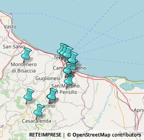 Mappa 86042 Campomarino CB, Italia (11.86308)