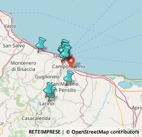 Mappa 86042 Campomarino CB, Italia (9.61)