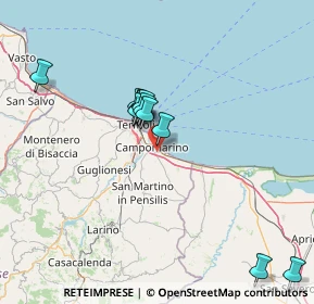Mappa 86042 Campomarino CB, Italia (13.89182)