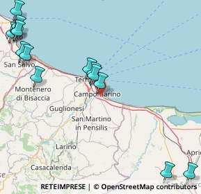 Mappa 86042 Campomarino CB, Italia (24.70857)