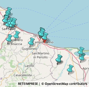 Mappa 86042 Campomarino CB, Italia (22.2265)