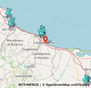 Mappa 86042 Campomarino CB, Italia (27.09333)