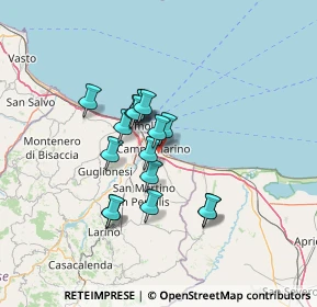 Mappa 86042 Campomarino CB, Italia (10.59647)