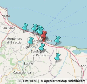 Mappa 86042 Campomarino CB, Italia (8.65077)