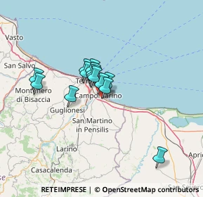 Mappa 86042 Campomarino CB, Italia (9.72769)
