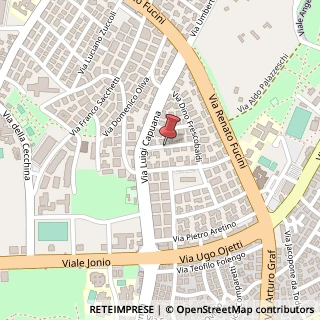 Mappa Via Vincenzo Padula, 13, 00137 Roma, Roma (Lazio)