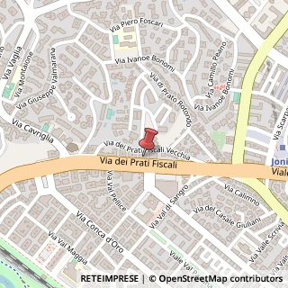 Mappa Via dei Prati Fiscali, 124, 00141 Roma, Roma (Lazio)