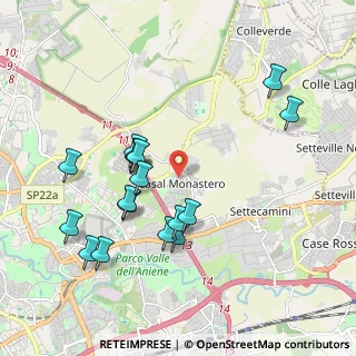 Mappa Via Ottaviano Conte di Palombara, 00131 Roma RM, Italia (2.08471)