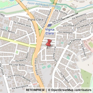Mappa Via Francesco Saverio Nitti, 12, 00191 Roma, Roma (Lazio)