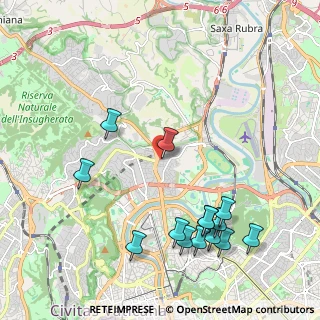 Mappa Via Francesco Saverio Nitti, 00191 Roma RM, Italia (2.55)