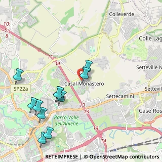 Mappa Via Camilla Virginia Savelli, 00131 Roma RM, Italia (2.55545)