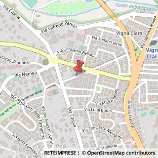 Mappa Via Pompeo Neri, 32, 00191 Roma, Roma (Lazio)