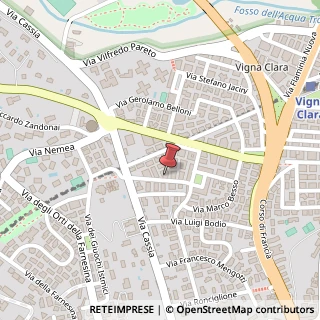 Mappa Via Francesco Coletti, 27, 00191 Roma, Roma (Lazio)