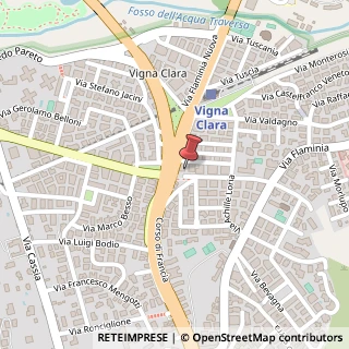 Mappa Via Francesco Saverio Nitti, 1\A, 00191 Roma, Roma (Lazio)