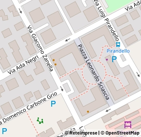 Mappa Via Ada Negri, 00137 Roma RM, Italia (0.06667)