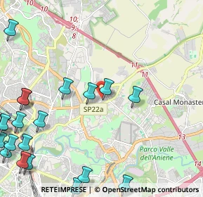 Mappa Piazza Leonardo Sciascia, 00137 Roma RM, Italia (3.4645)