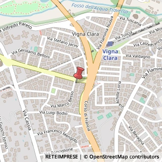 Mappa Via Marco Besso, 3/A, 00191 Roma, Roma (Lazio)