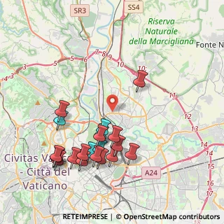 Mappa Via dei Prati Fiscali, 00144 Roma RM, Italia (4.532)