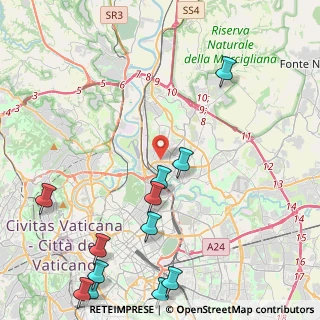 Mappa Via dei Prati Fiscali, 00144 Roma RM, Italia (6.26583)
