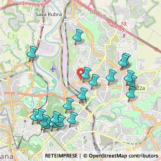 Mappa Via dei Prati Fiscali, 00144 Roma RM, Italia (2.549)