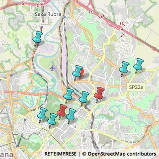Mappa Via dei Prati Fiscali, 00144 Roma RM, Italia (2.34818)