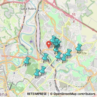 Mappa Via dei Prati Fiscali Vecchia, 00141 Roma RM, Italia (1.61538)